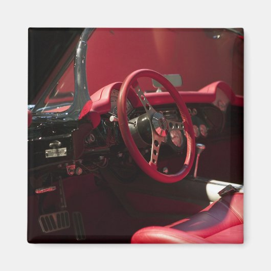 USA, Kentucky, Bowling Green: National Corvette Magneet (Voorkant)