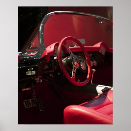 USA, Kentucky, Bowling Green: National Corvette Poster (Voorkant)