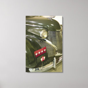 USA, Kentucky, Fort Knox: Patton Museum Canvas Afdruk