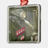 USA, Kentucky, Fort Knox: Patton Museum Metalen Ornament (Links)