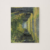 USA, Kentucky, Louisville. Met bomen bedekte weg i Legpuzzel (Verticaal)