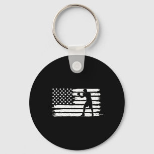 Usa Kickbokshandschoenen Amerikaanse Vlag Mma Uitr Sleutelhanger