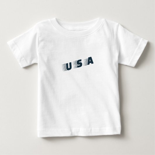 USA Kids T-shirt – Patriotische en speelse stijl (Voorkant)