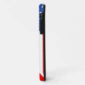 usa Kirgizië land halve vlag amerika Case-Mate iPhone Case (Achterkant/links)