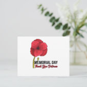 USA Klaprozen Herdenkingsdag Veterans Day trots Briefkaart (Staand voorkant)