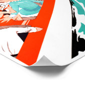 USA Lake Winnipesaukee Restored Vintage Poster (Hoek)