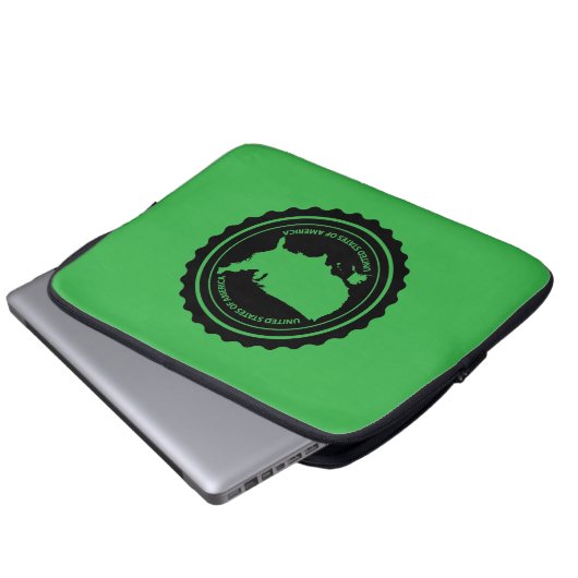 USA LAPTOP SLEEVE (Voorkant onderkant)