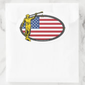 USA LDS Mission Oval No Label (Tas)