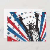 USA Liberty Briefkaart (Voorkant / Achterkant)