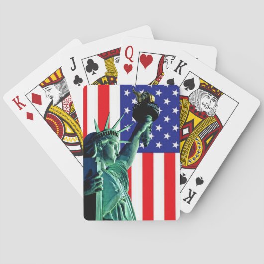 USA Liberty Speelkaarten (Achterkant)