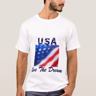 USA Live Het Droom T-shirt