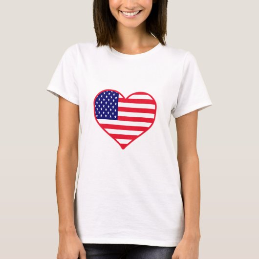 USA Love T-shirt (Voorkant)