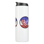 USA Lover's Heart® Thermal Tumbler Thermosbeker (Geroteerd rechts)