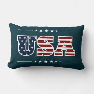 USA Lumbar Pillow Kussen