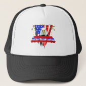USA Mad Eagle Trucker Pet (Voorkant)