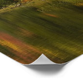 USA; Maine; Acadia NP. reflectie van de herfst bij Poster (Hoek)