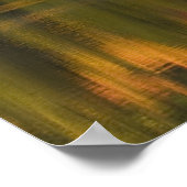 USA; Maine; Acadia NP. reflectie van de herfst bij Poster (Hoek)