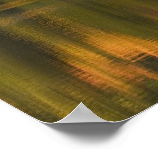 USA; Maine; Acadia NP. reflectie van de herfst bij Poster (Hoek)