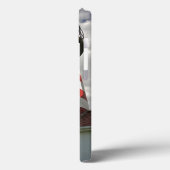 USA, Maine, Lubec. West Quoddy Head LIghthouse Case-Mate iPhone Case (Achterkant / Links)