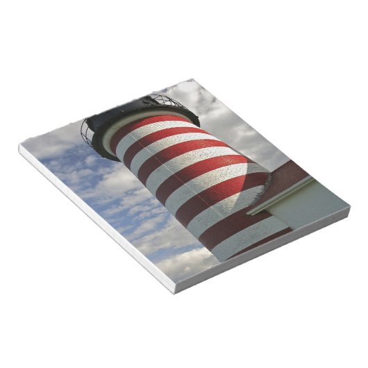 USA, Maine, Lubec. West Quoddy Head LIghthouse Notitieblok (Schuin)
