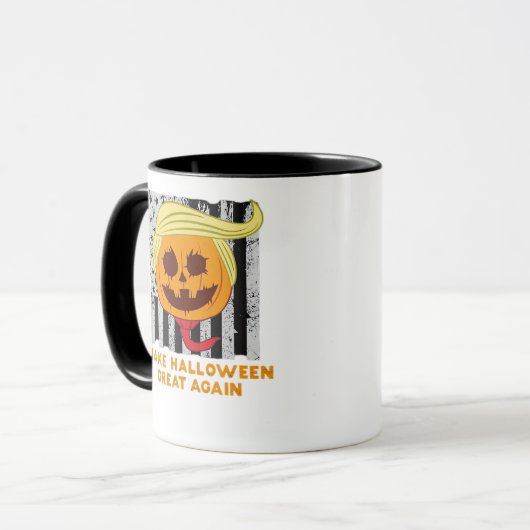 USA Make Halloween Great Again Grappige Klassieker Mok (Voorkant links)