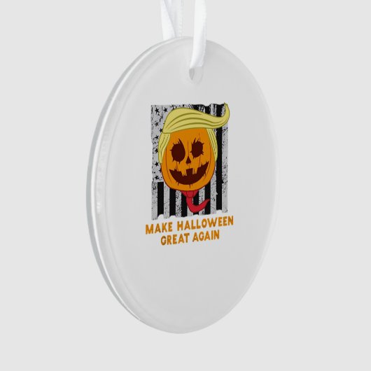 USA Make Halloween Great Again Grappige Klassieker Ornament (voorkant)