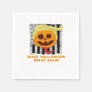 USA Make Halloween Great Again Grappige Klassieker Servet