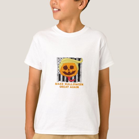 USA Make Halloween Great Again Grappige Klassieker T-shirt (Voorkant)