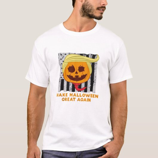 USA Make Halloween Great Again Grappige Klassieker T-shirt (Voorkant)