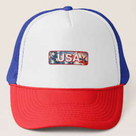 USA MANNEN TRUCKER PET