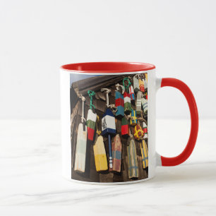 USA, Massachusetts, Gloucester, Lobster Buoys 2 Mok