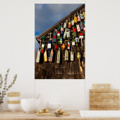 USA, Massachusetts, Gloucester, Lobster Buoys Poster (Keuken)