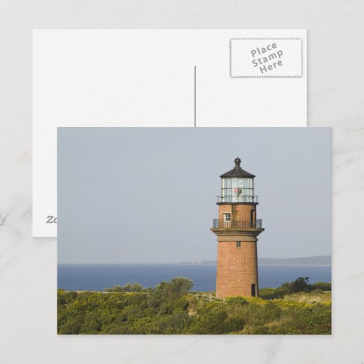 USA, MASSACHUSETTS, Martha's Vineyard: Aquinnah Briefkaart (Voorkant / Achterkant)