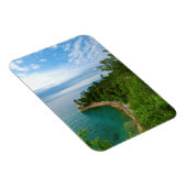 USA, Michigan. Miner's Castle Rock Training 3 Magneet (Rechterzijde)