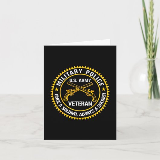 Usa Military Lice Corps Veterans Day Patriotic Dad Kaart (Voorkant)