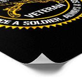 Usa Military Lice Corps Veterans Day Patriotic Dad Poster (Hoek)