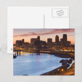 USA, Minnesota, Minneapolis, St. Paul 2 Briefkaart (Voorkant / Achterkant)