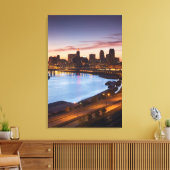 USA, Minnesota, Minneapolis, St. Paul 2 Canvas Afdruk (Insitu (Woonkamer))