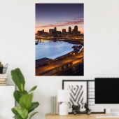USA, Minnesota, Minneapolis, St. Paul 2 Poster (Thuiskantoor)