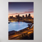 USA, Minnesota, Minneapolis, St. Paul 2 Poster (Voorkant)
