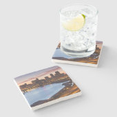 USA, Minnesota, Minneapolis, St. Paul 2 Stenen Onderzetter (Zijkant)