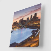USA, Minnesota, Minneapolis, St. Paul 2 Vierkante Klok (Hoek)