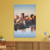 USA, Minnesota, Minneapolis, St. Paul 3 Canvas Afdruk (Insitu (Woonkamer))