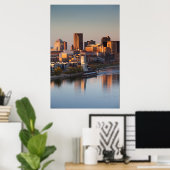 USA, Minnesota, Minneapolis, St. Paul 3 Poster (Thuiskantoor)