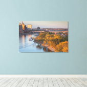 USA, Minnesota, Minneapolis, St. Paul Canvas Afdruk (Insitu (Houten vloer))