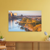 USA, Minnesota, Minneapolis, St. Paul Canvas Afdruk (Insitu (Woonkamer))