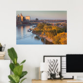 USA, Minnesota, Minneapolis, St. Paul Poster (Thuiskantoor)