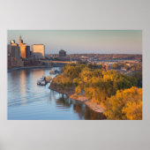 USA, Minnesota, Minneapolis, St. Paul Poster (Voorkant)