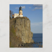 USA, Minnesota. Split Rock Lighthouse on Lake Briefkaart (Voorkant)
