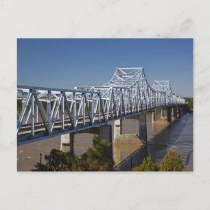 USA, Mississippi, Vicksburg. I-20 Highway Briefkaart